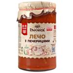 Лечо Dworek з печерицями консервовані пастеризовані 700г