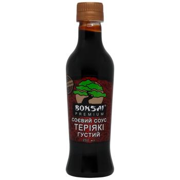 Соус соевый Bonsai Premium Терияки густой 250мл - купить, цены на Эпицентр FOOD - фото 1