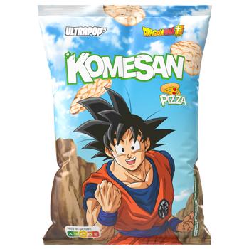 Чипсы рисовые Ultra Pop Dragon Ball Пицца 60г - купить, цены на КОСМОС - фото 1