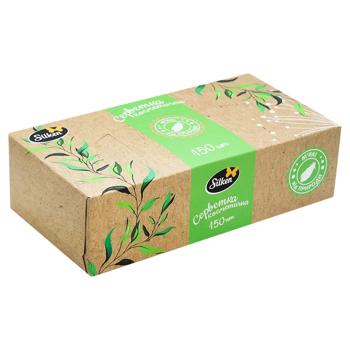 Silken Mix Kraft 2-Ply Napkins in Box 150pcs - buy, prices for - photo 2