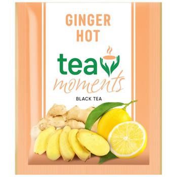 Чай черный Tea Moments Ginger Hot 1,7г*50шт - купить, цены на Auchan - фото 2