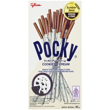 Палички Pocky Cookies & Cream 40г - купити, ціни на Auchan - фото 2