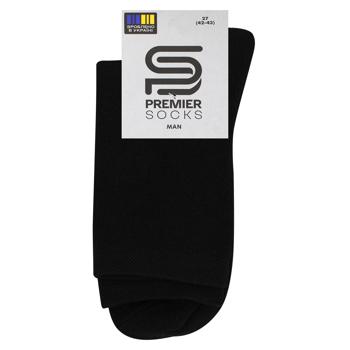 Носки Premier Socks мужские классические махровые р.27 черный - купить, цены на NOVUS - фото 1