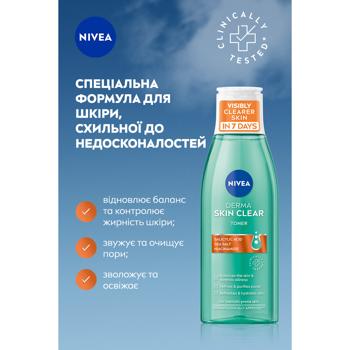 Nivea Derma Skin Clear Normalizing Tonic 200ml - buy, prices for MegaMarket - photo 3