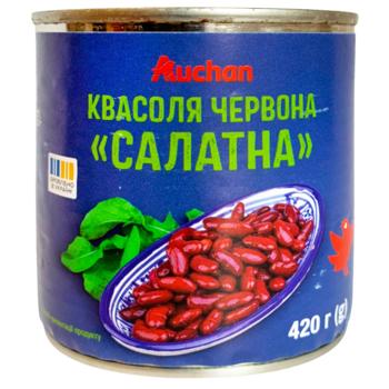 Auchan Salad Red Beans 420g - buy, prices for Auchan - photo 1