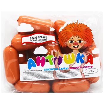 Сосиски Ходорівський М'ясокомбінат Антошка варені вищий сорт