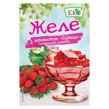 Eko strawberry for desserts jelly 90g - buy, prices for NOVUS - photo 1