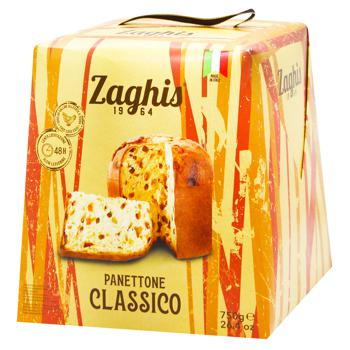 Zaghis Classic Panettone 750g - buy, prices for WINETIME - photo 1