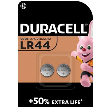 Duracell LR44 Alkaline Battery 2 pieces