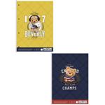 Shkolyaryk Spiral Checkered College Block A4 80 Sheets