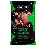 Шоколад молочный Cachet с лесными орехами 300г