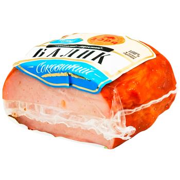 Балик Зоря Дніпра Соковитий копчено-варений вищий сорт - купити, ціни на Cупермаркет "Харків" - фото 1