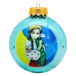 Ukrainian Motifs Christmas Ball 100mm