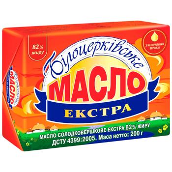 Масло Біло Екстра солодковершкове 82% 180г