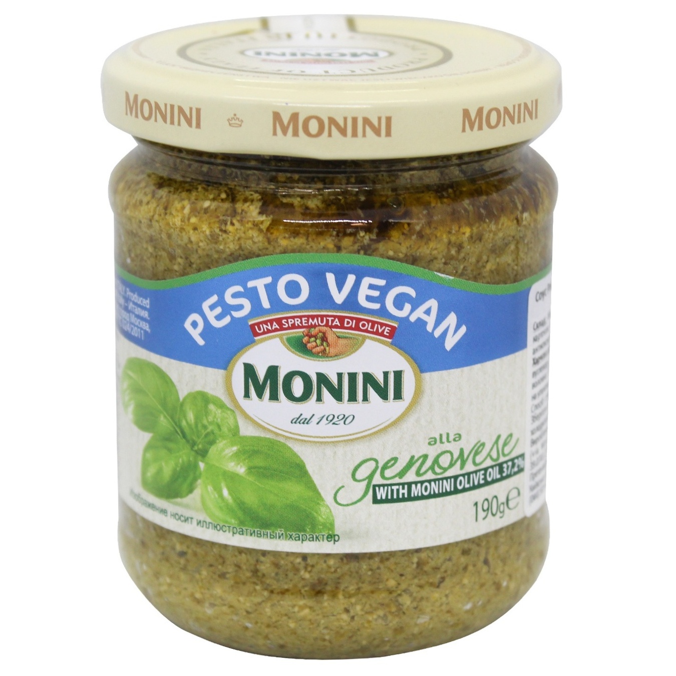 

Соус Monini Песто Веган с базиликом 190г