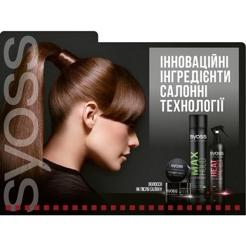 Спрей термозащитный Syoss Heat Protect Фиксация 250мл - купить, цены на Auchan - фото 2