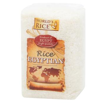 World's Rice Egypt Polished Round Rice 1kg