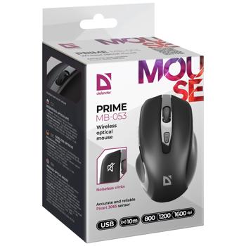 Defender Prime MB-053 Black Wireless Mouse - buy, prices for Auchan - photo 1