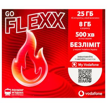 Пакет стартовий Vodafone FLEXX GO SPECIAL - купити, ціни на КОСМОС - фото 1