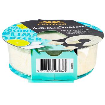 Castello Taste The Caribbean Lime & Coconut Cream Cheese 65% 125g - buy, prices for METRO - photo 1