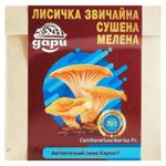 Лисичка сушена мелена 100г ТМ Дари