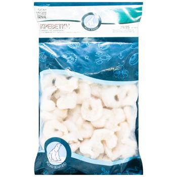 Креветки Polar Seafood без головы очищенные сырые замороженные 21/25 1кг - купить, цены на МегаМаркет - фото 1