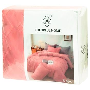 Комплект постільної білизни Colorful Home сатин бахрома 200*230/220*240/50*70 2шт - купити, ціни на Cупермаркет "Харків" - фото 5