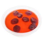 Десерт панакота-вишня