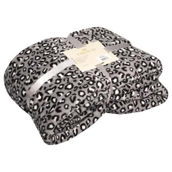 Yaroslav Fleece Leopard Plaid 200*220cm - buy, prices for ULTRAMARKET - photo 3