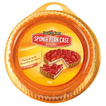 Корж Квікбері 200г для торта бісквітний ванільний (Польща) - купить, цены на КОСМОС - фото 1