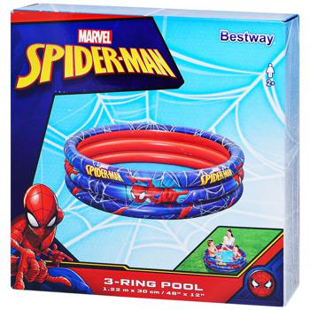 Bestway Spider-Man Pool 122*30cm - buy, prices for Auchan - photo 1