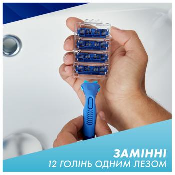 Змінні картриджі Gillette Sensor 3+ 8шт - купити, ціни на - фото 4