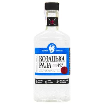 Kozaцьka Rada Origin Vodka 40% 0.5l - buy, prices for Grono - photo 1