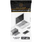 Xo-Clean Wet Wipes for Office Equipment 12pcs