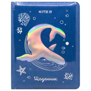 Щоденник Kite Magic Whale шкільний тверда обкладинка PU - купити, ціни на - фото 1