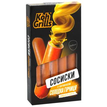 Koh Grills Globino Non-Casing High Grade Sausages with Sweet Mustard 335g - buy, prices for - photo 2