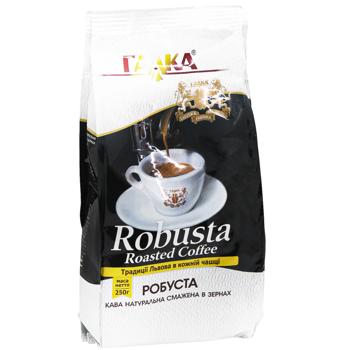 Кава в зернах Галка Робуста 250г - купити, ціни на Auchan - фото 3