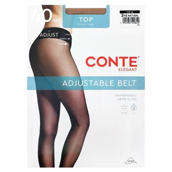 Колготи жіночі Conte Elegante Tор 40 р.2 Natural - купити, ціни на NOVUS - фото 1