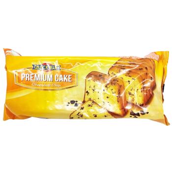 Кекс Quickbury Premium с шоколадными каплями 400г