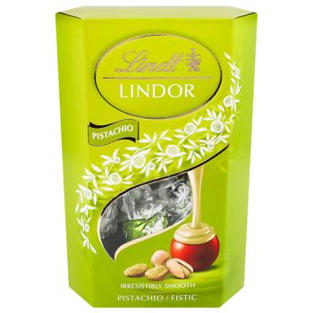 Конфеты Lindt Lindor с фисташкой 200г - купить, цены на КОСМОС - фото 1