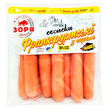 Sausages frankfurt Zorja Ukraine - buy, prices for Vostorg - photo 1