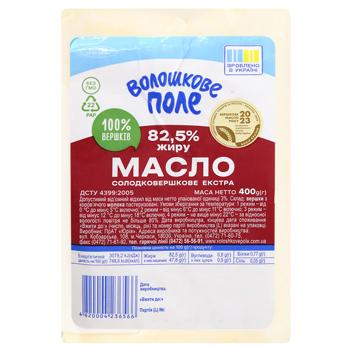 Voloshkove Pole Extra Sweet Cream Butter 82.5% 400g - buy, prices for MegaMarket - photo 3