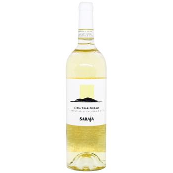 Вино Saraja Vermentino di Gallura белое полусухое 13% 0,75л