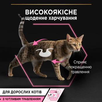 Набор влажного корма Purina Pro Plan для взрослых кошек с чувствительным пищеварением 5шт х 85г с индейкой и 5шт х 85г с океанической рыбой - купить, цены на MasterZoo - фото 6