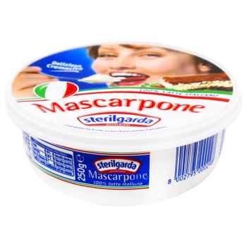 Sterilgarda Alimentari Mascarpone Cheese 35% 250g - buy, prices for ULTRAMARKET - photo 1