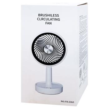 Міні-вентилятор Зед портативний настільний 13,5х25см - купити, ціни на ЕКО Маркет - фото 2