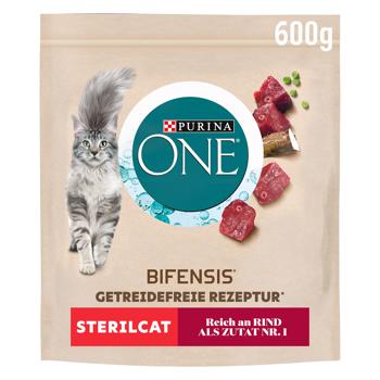 Purina One Sterilcat Grain-free Dry Food with Beef for Sterilized Cats 600g - buy, prices for - photo 3