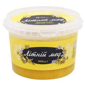 Honey of Ukraine Summer Honey 1kg - buy, prices for MegaMarket - photo 1