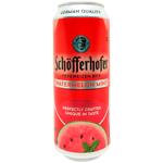 Пивной микс Schofferhofer Арбуз-мята 2,5% 0,5л
