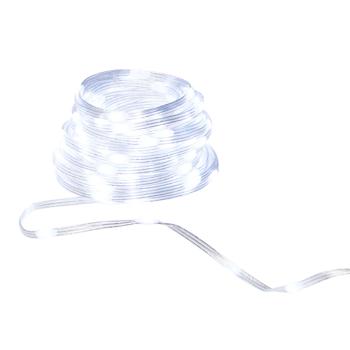 Tarrington House Cool White LED Garland 200LED 10m